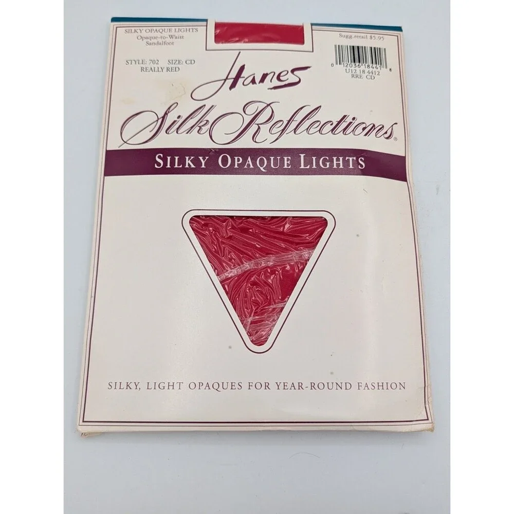 Vintage NOS Pantyhose Lot 3 Unused Hanes Silk Reflections Gloria Vanderbilt